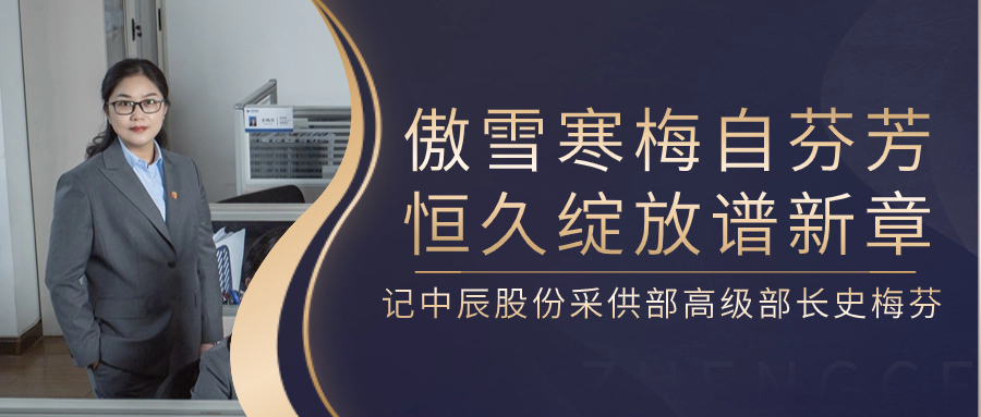 傲雪寒梅自芳香，长期开放谱新章——记XPJ官网股份采供部高级部长史梅芬